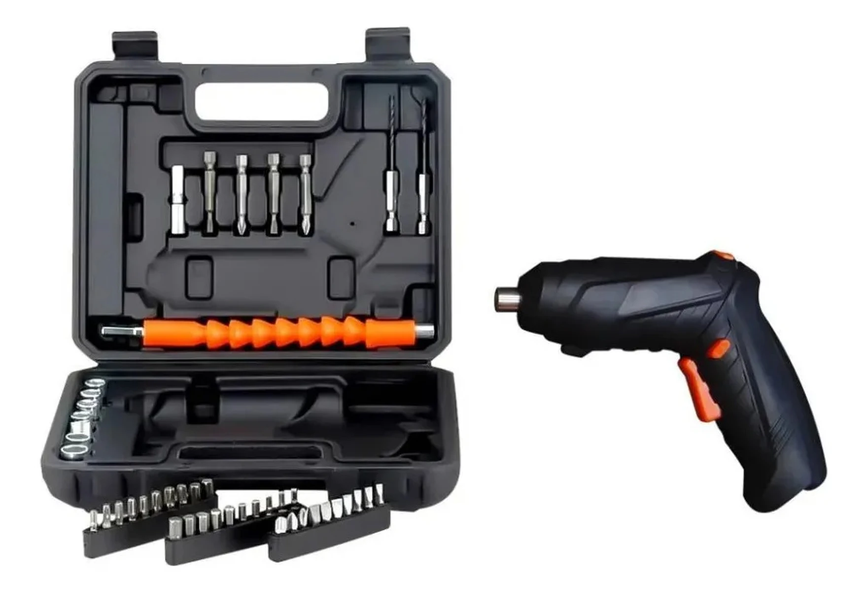 Atornillador Inalámbrico Taladro Recargable Con Accesorios 