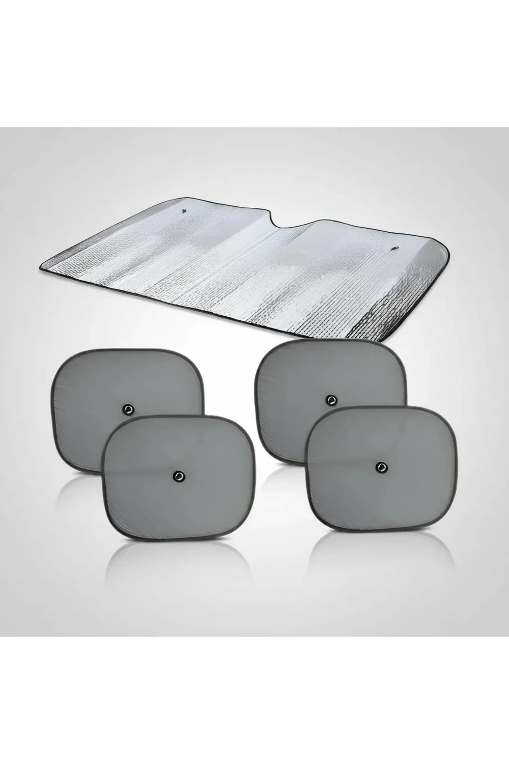 Set Parasol Para Auto Tablero Y Ventanas Laterales 5 Piezas Set Parasol Para Auto Tablero Y Ventanas Laterales 5 Piezas