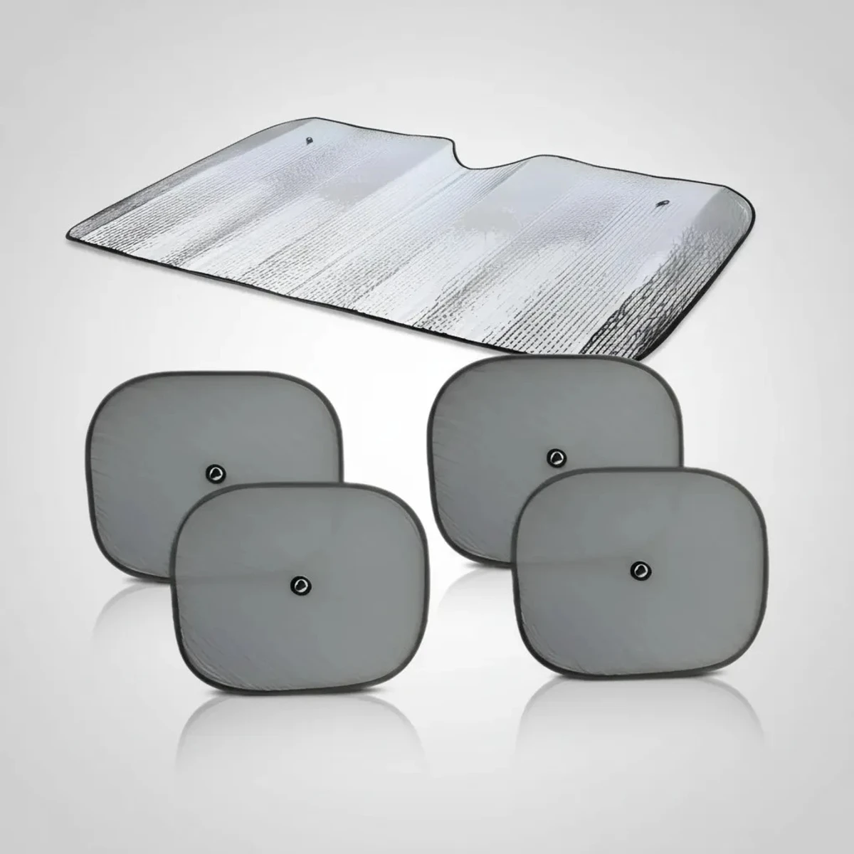 Set Parasol Para Auto Tablero Y Ventanas Laterales 5 Piezas 