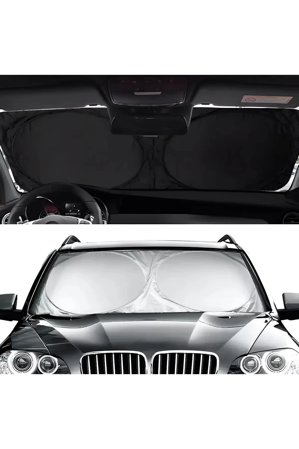 Parasol Para Autos Cortina Grande 150x70cm Plegable Portatil Parasol Para Autos Cortina Grande 150x70cm Plegable Portatil
