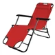 Silla Reposera Plegable Reforzada Playa Camping Piscina ROJA