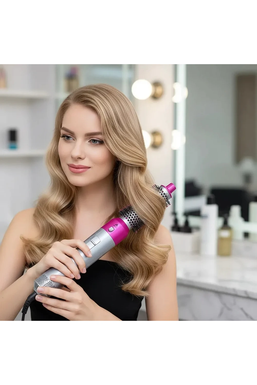 Cepillo Secador Moldeador Pelo Alisado Rizado Volumen 5 En 1 Cepillo Secador Moldeador Pelo Alisado Rizado Volumen 5 En 1