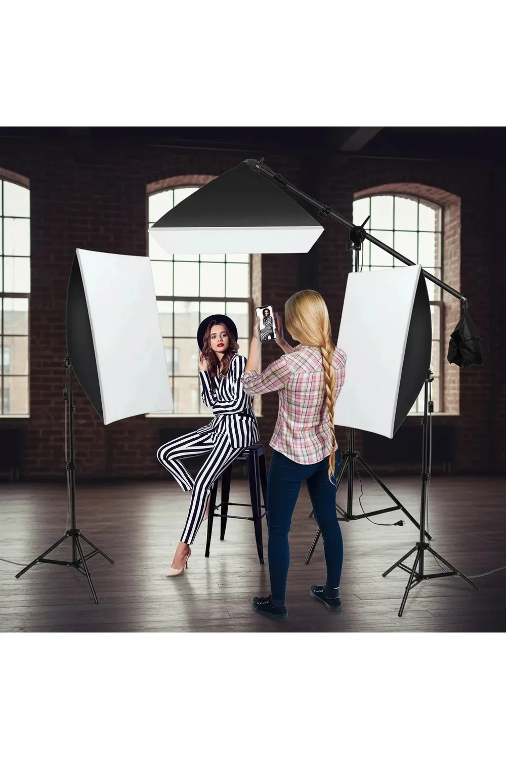 Softbox 50x70 Luz Lampara Difusora Para Fotografía Y Video Softbox 50x70 Luz Lampara Difusora Para Fotografía Y Video