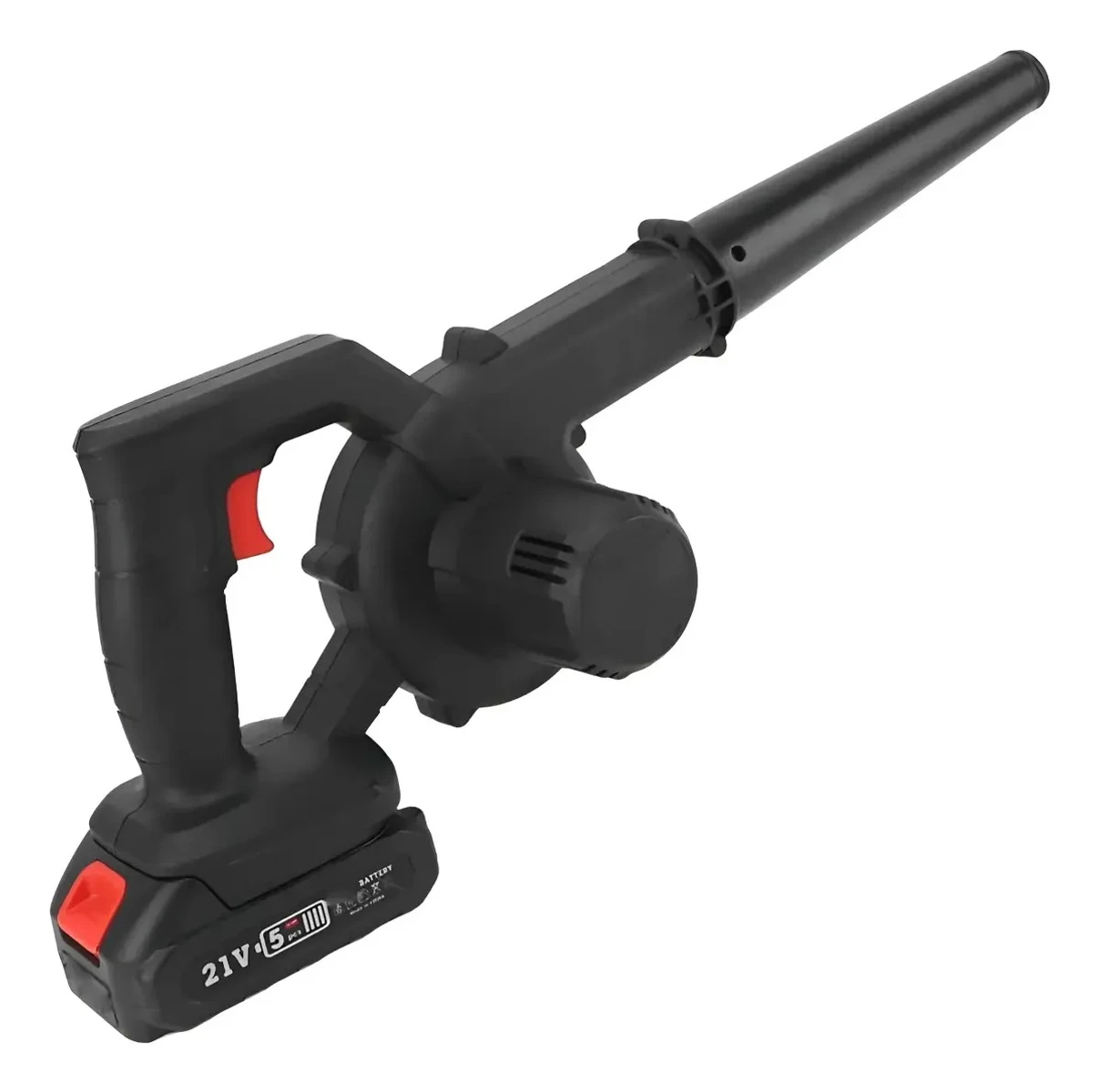 Sopladora Y Aspiradora Portátil Recargable Manual Con Turbo 