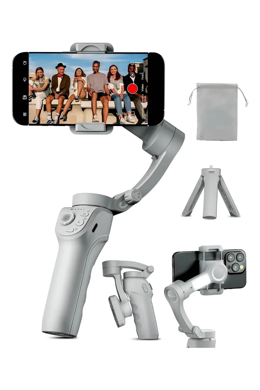 Estabilizador Gimbal Tokqi M01 Para Celular Fotos Y Videos Estabilizador Gimbal Tokqi M01 Para Celular Fotos Y Videos