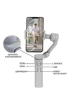 Estabilizador Gimbal Tokqi M01 Para Celular Fotos Y Videos Estabilizador Gimbal Tokqi M01 Para Celular Fotos Y Videos