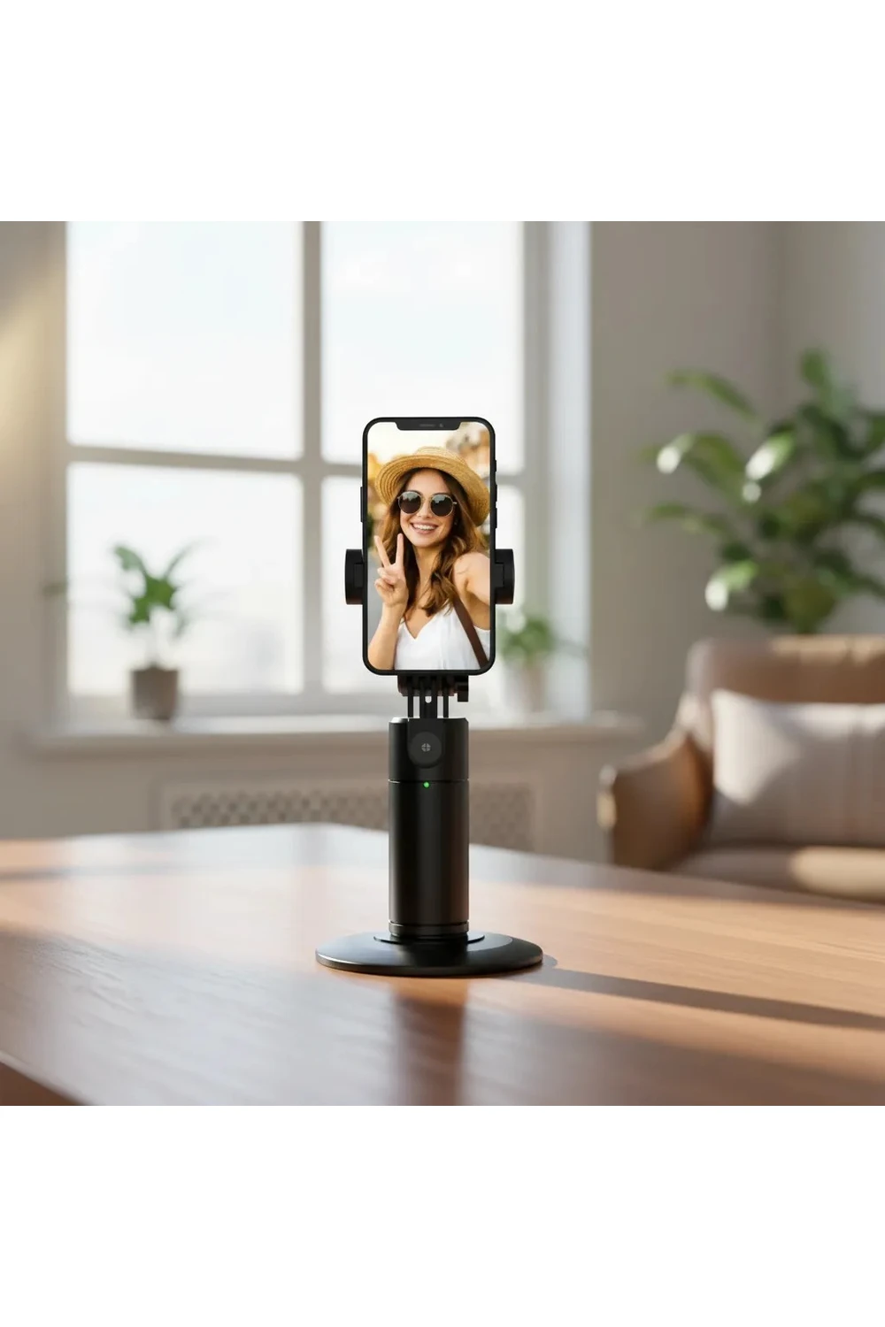 Trípode Soporte Celular Con Seguimiento Facial Automático Trípode Soporte Celular Con Seguimiento Facial Automático