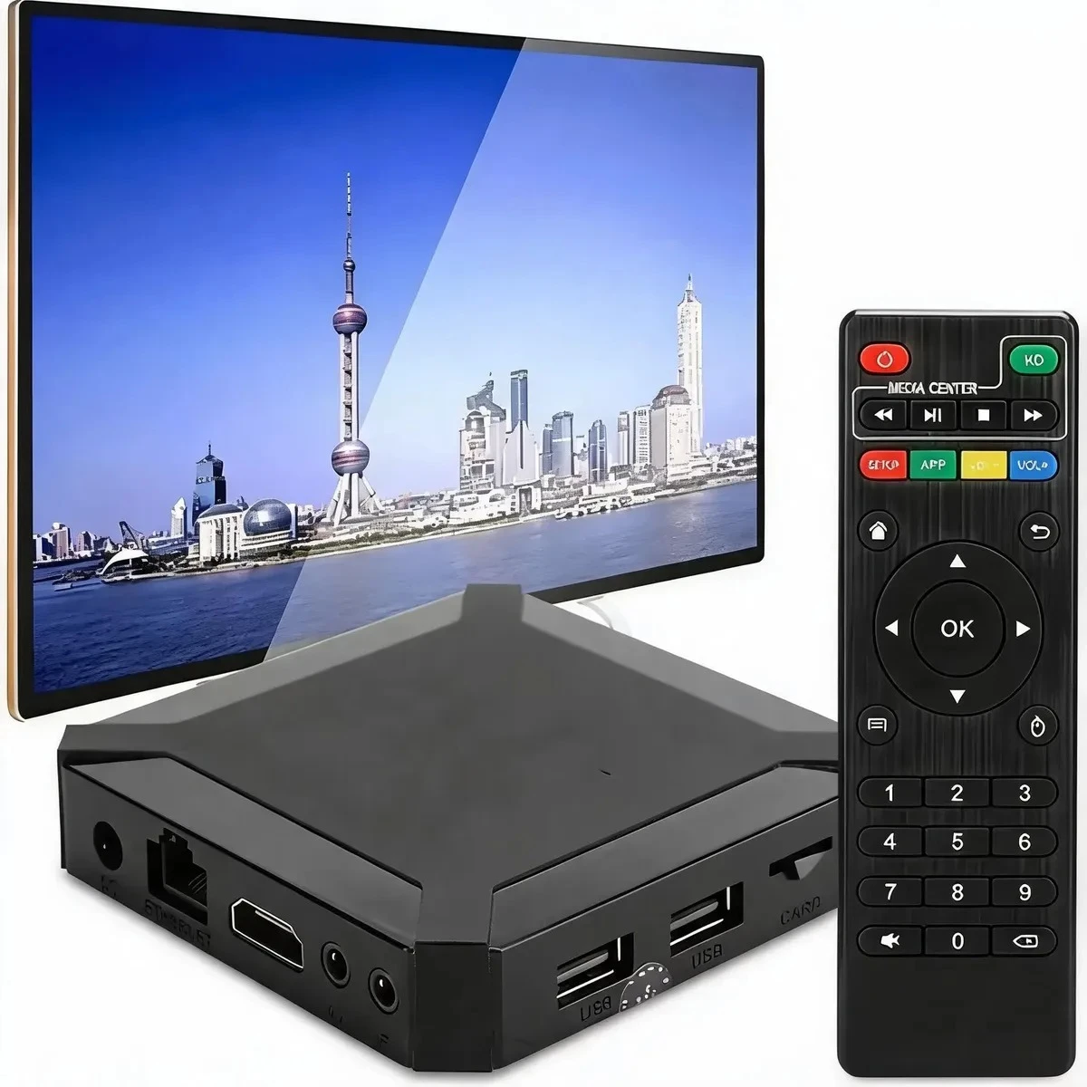 Smart Tv Box Android 10 Ledstar Fast 2/16 Gb Wifi Quad Core 