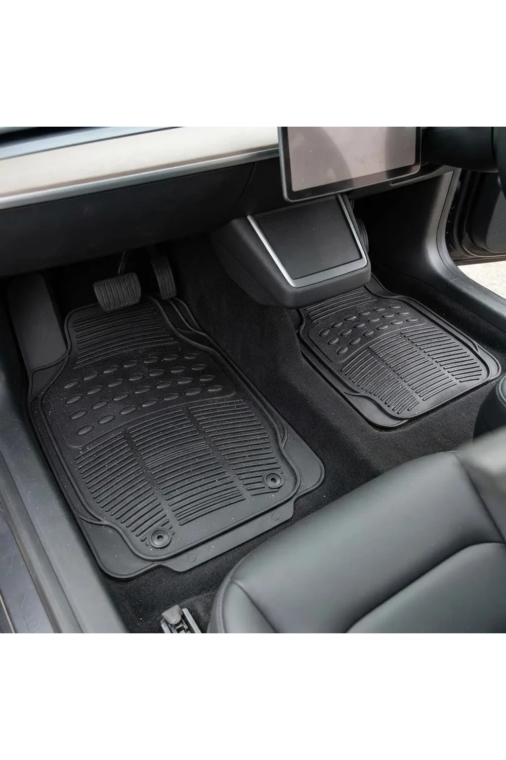 Alfombras Goma Genéricas 4 Piezas Para Auto Y Camioneta Alfombras Goma Genéricas 4 Piezas Para Auto Y Camioneta