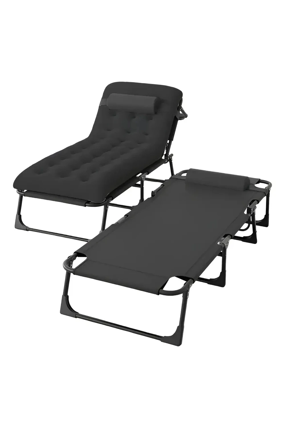 Catre Cama Plegable Con Colchón Y Almohada Reforzado Camping Catre Cama Plegable Con Colchón Y Almohada Reforzado Camping