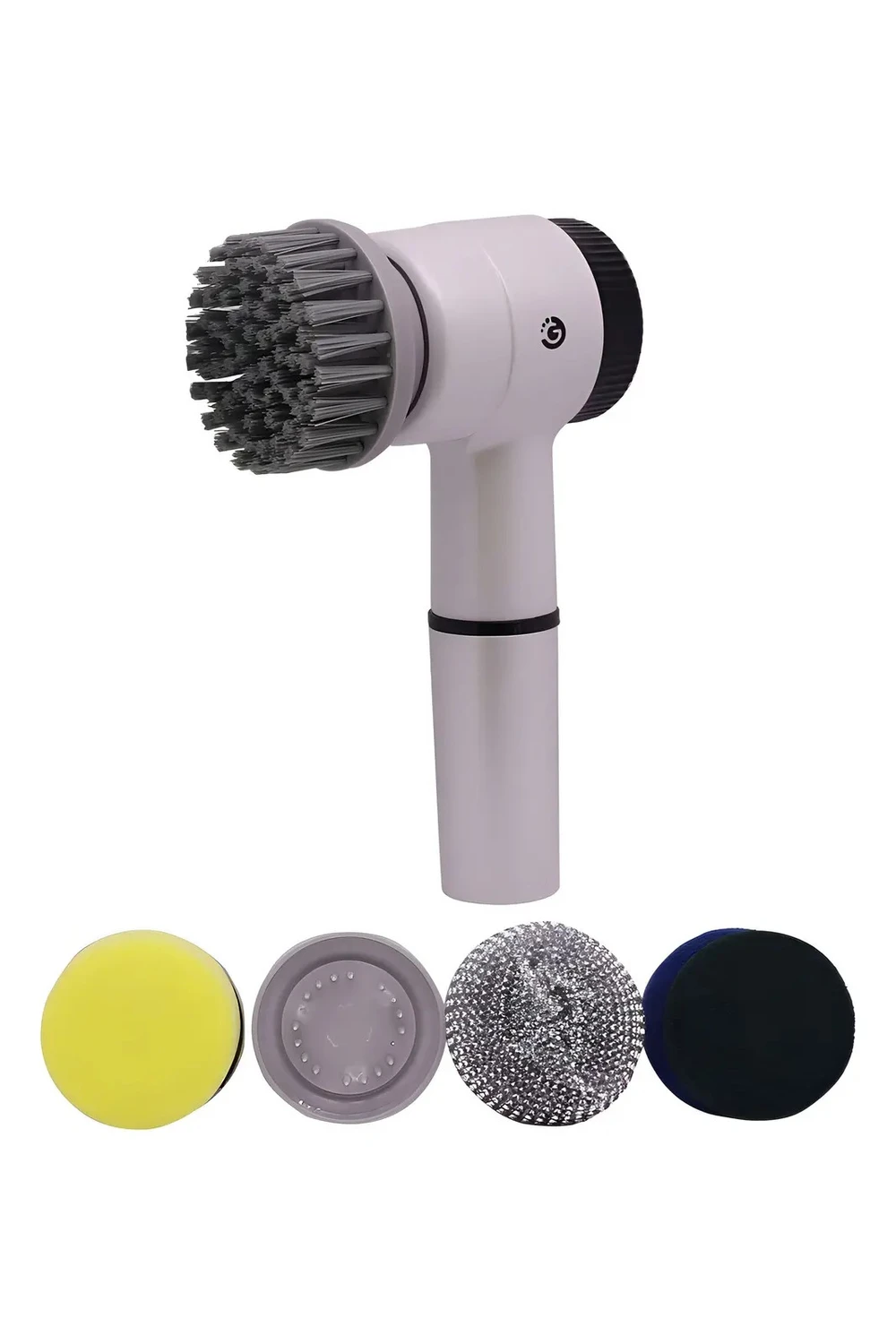 Cepillo Eléctrico Inalámbrico Limpieza Baño Cocina Goldtech Color Blanco Cepillo Eléctrico Inalámbrico Limpieza Baño Cocina Goldtech Color Blanco