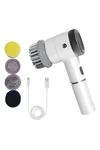 Cepillo Eléctrico Inalámbrico Limpieza Baño Cocina Goldtech Color Blanco Cepillo Eléctrico Inalámbrico Limpieza Baño Cocina Goldtech Color Blanco