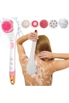 Cepillo De Ducha Exfoliante Mango Largo Para Espalda 4 En 1 Cepillo De Ducha Exfoliante Mango Largo Para Espalda 4 En 1