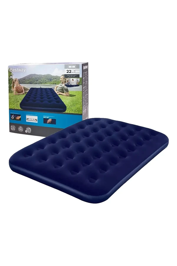 Colchón Inflable Bestway 2 Plazas Portátil Para Camping Colchón Inflable Bestway 2 Plazas Portátil Para Camping