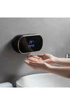 Dispensador Automático De Jabón Genérica 350ml De Pared Negro