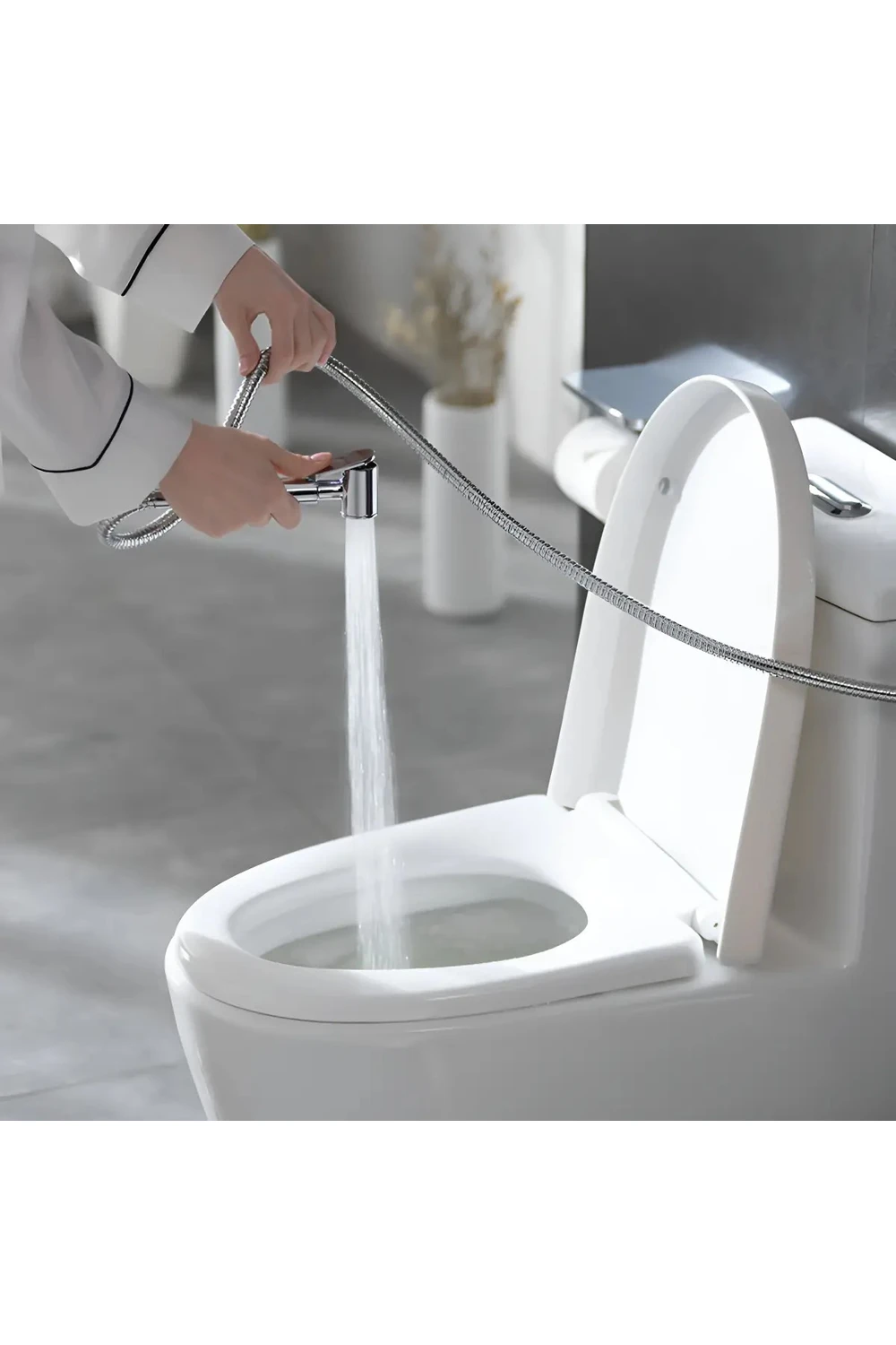 Ducha Higienica Para Bidet O Inodoro Tipo Pistola Griferia Ducha Higienica Para Bidet O Inodoro Tipo Pistola Griferia