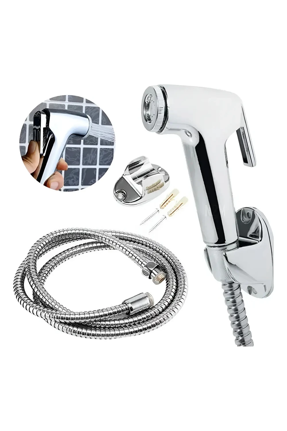Ducha Higienica Para Bidet O Inodoro Tipo Pistola Griferia Ducha Higienica Para Bidet O Inodoro Tipo Pistola Griferia