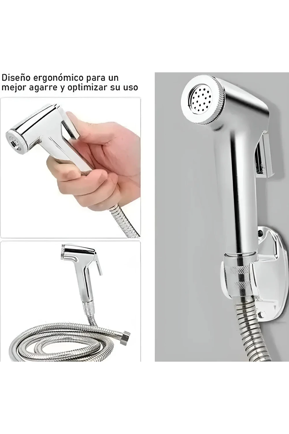 Ducha Higienica Para Bidet O Inodoro Tipo Pistola Griferia Ducha Higienica Para Bidet O Inodoro Tipo Pistola Griferia