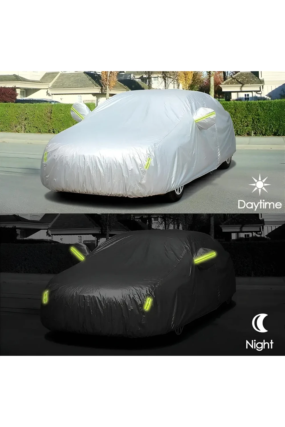 Funda Cubre Auto Impermeable Talle Xl Premium Con Felpa Gris Funda Cubre Auto Impermeable Talle Xl Premium Con Felpa Gris