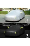 Funda Cubre Auto Impermeable Talle Xl Premium Con Felpa Gris Funda Cubre Auto Impermeable Talle Xl Premium Con Felpa Gris