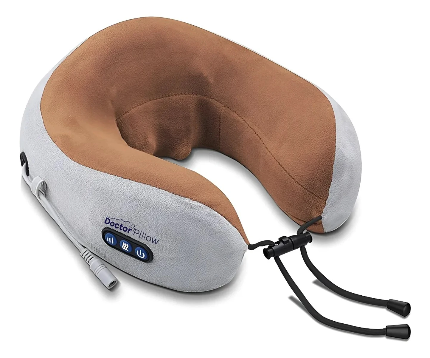 Masajeador Cuello Cervical Eléctrico Recargable Vibra Calor 