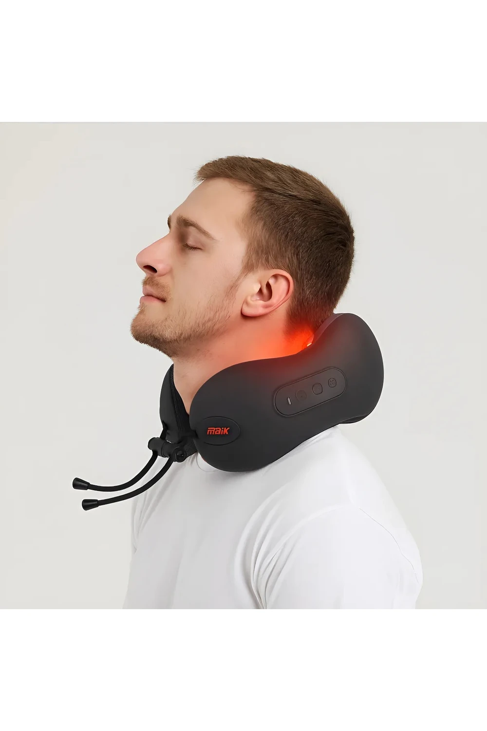 Masajeador Electrico Cuello Recargable Con Calor Cervical Masajeador Electrico Cuello Recargable Con Calor Cervical