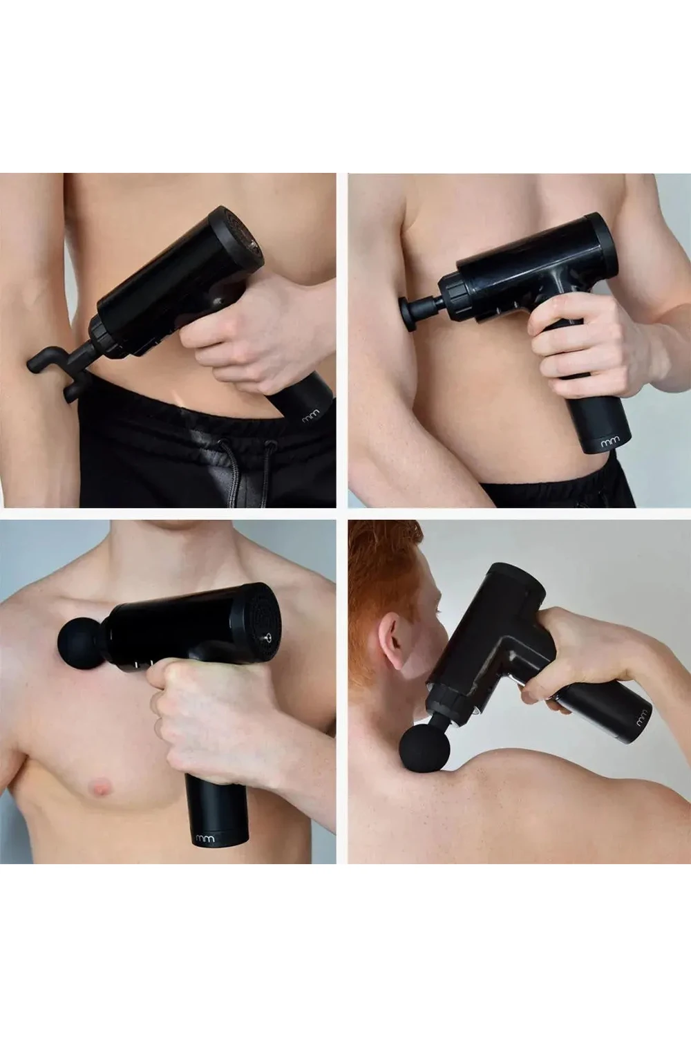 Pistola Masajeadora Potente Portátil Cuello Piernas Musculos Pistola Masajeadora Potente Portátil Cuello Piernas Musculos