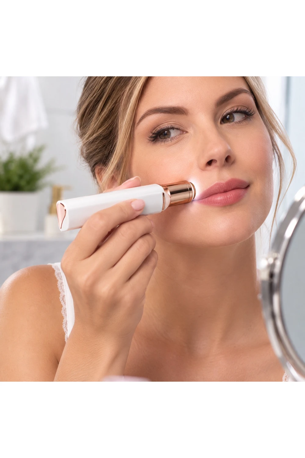 Removedor De Vello Facial Femenino Rasurador Depiladora Removedor De Vello Facial Femenino Rasurador Depiladora