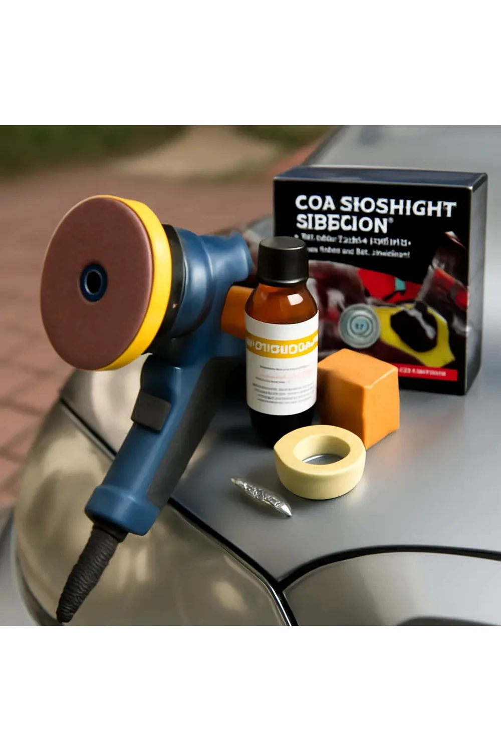 Kit Restaurador Revividor Pulidor De Faros Ópticas De Auto Kit Restaurador Revividor Pulidor De Faros Ópticas De Auto