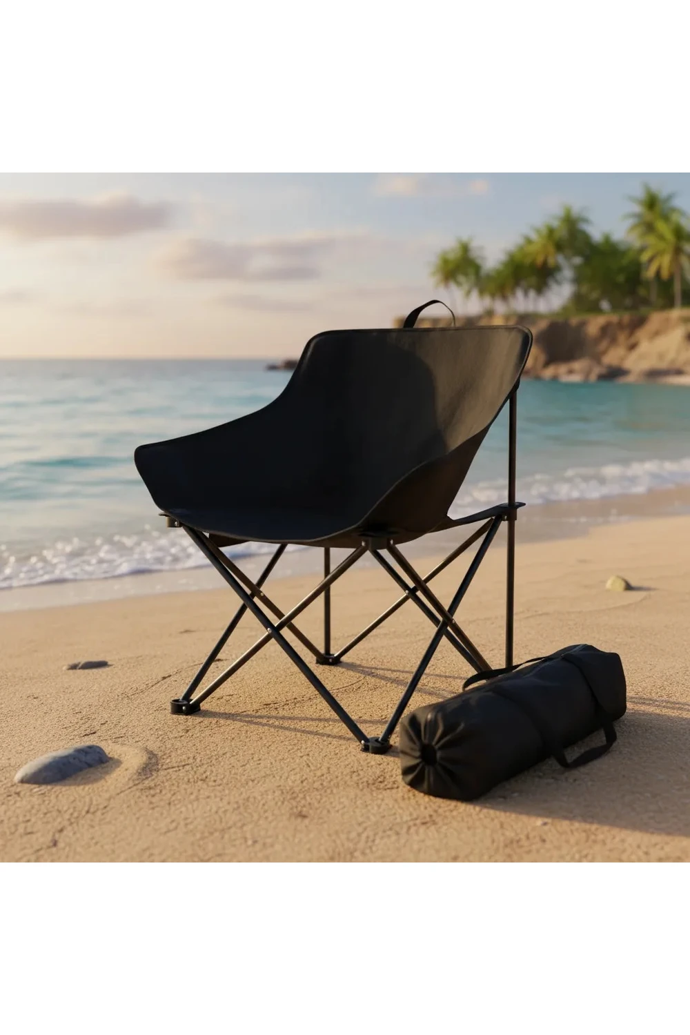 Silla Plegable Con Funda Reforzada 120kg Playa Camping Silla Plegable Con Funda Reforzada 120kg Playa Camping