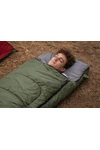 Sobre Saco De Dormir Térmico Camping Impermeable C/ Bolso 2m Verde Musgo