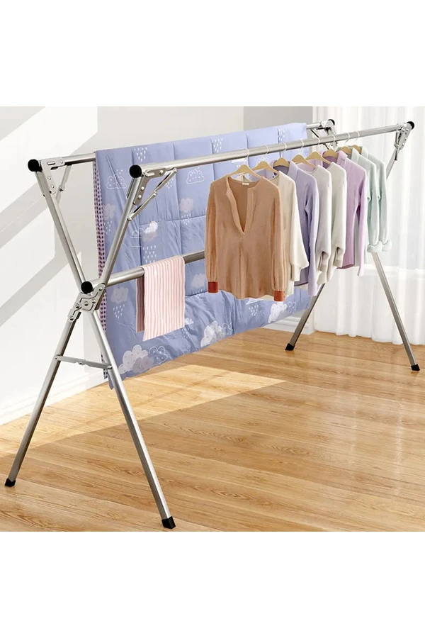 Tender Organizador De Ropa Varillas Telescópicas Retráctiles Tender Organizador De Ropa Varillas Telescópicas Retráctiles